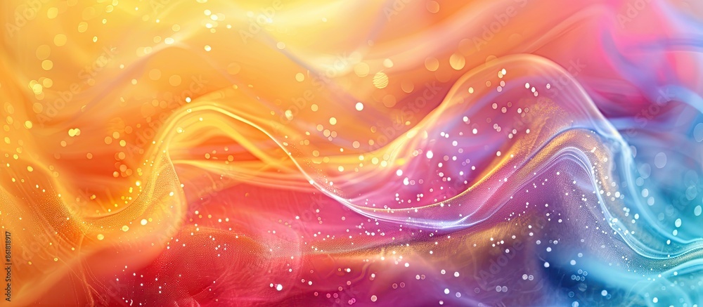 Poster colorful backdrop with copy space image.