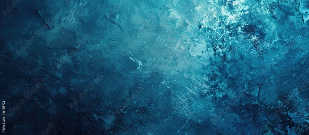 Fototapete Background in varying shades of blue with textured elements to create an appealing copy space image.