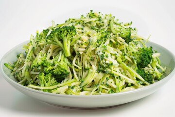 Cat's Broccoli Slaw: A Delicious and Colorful Salad with Tangy Dressing