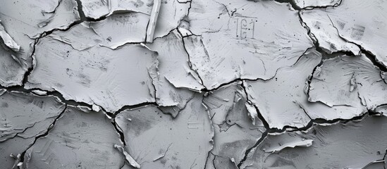 Obraz premium Uneven gray concrete surface providing a background with copy space image.