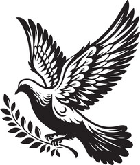 Bird  silhouette vector illustration