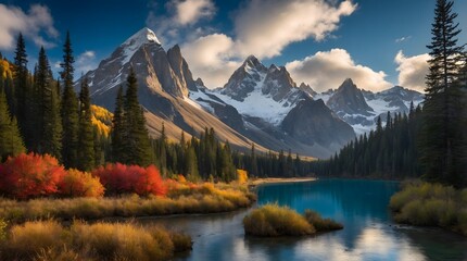 High-Definition Nature Landscapes: Stunning Images of Mountains, Forests, Rivers, and Beaches