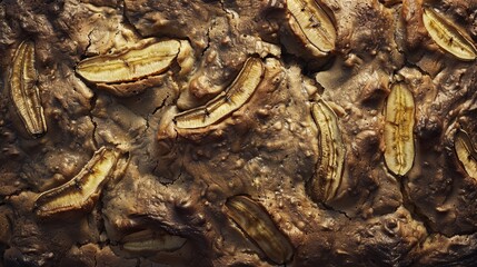 Fototapeta premium A batch of homemade banana bread