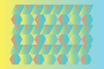 Fototapeta premium abstract background with triangles
