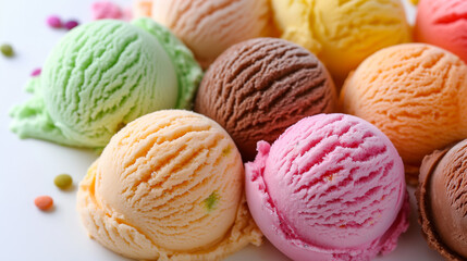 close up of ice cream 
