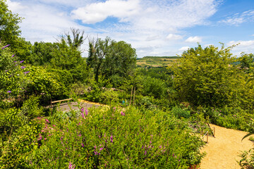 Jardin des Paradis, écrin de verdure dans le village médiéval de Cordes-sur-Ciel