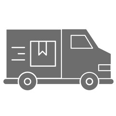 truck delivery icon vector design element 