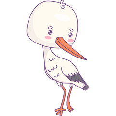 Cute Stork