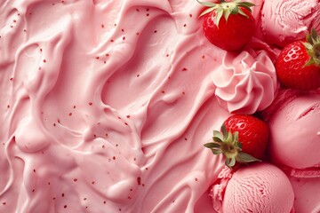 National Strawberry Ice Cream Day background, Celebrate National Strawberry Ice Cream Day, History, Fun Facts, and Festivities, The Sweet Story Behind National Strawberry Ice Cream Day, A Delightful C