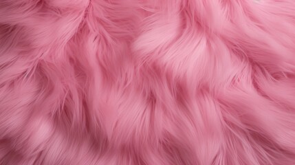 Fototapeta premium Vibrant and soft pink fluffy texture, perfect for backgrounds, design projects, and creative visuals.