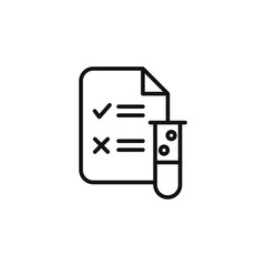 Academic Test Icon Perfect for Exam Prep Tools