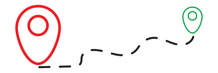 Location map icon design