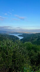 view from the top of the mountain