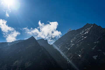 Hinuchuli Mountain: A Majestic Peak in Nepal's Himalayas, The Beauty of Hinuchuli Mountain, Nepal