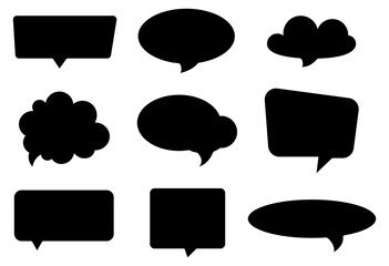 Speech bubbles set_03