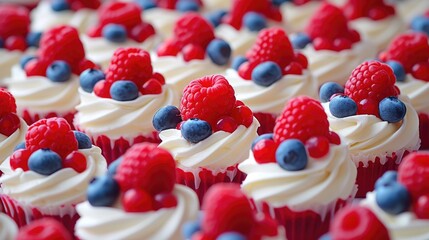 Scrumptious French Sweet Treats with Berries