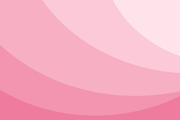 Abstract pink gradient wave simple background. Vector illustration.