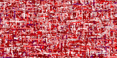 Light Pink, Red vector backdrop with lines, triangles.