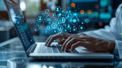 Digital marketing, social media advertisemment, E-commerce, online shopping, IoT Internet of Things concept