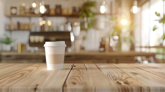 Blurring the Background in a Modern coffee bar Interior --ar 16:9 --style raw Job ID: b4ba2877-3ee2-46d9-901b-c955d2e9ee2b