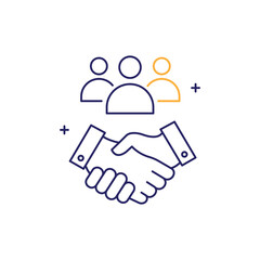 Customer Engagement Vector Icon Design