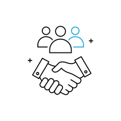 Customer Engagement Vector Icon Design