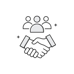 Customer Engagement Vector Icon Design