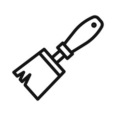 Paint Brush Icon for Digital Painting Tools