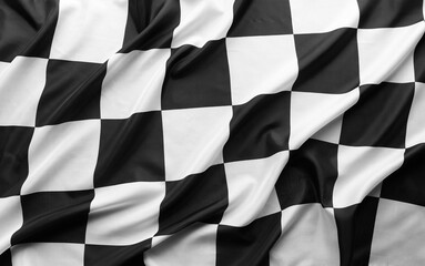 Checkered racing flag