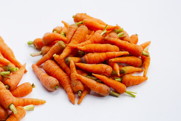 Fresh baby carrot, Excellent source of vitamin A and beta-carotene