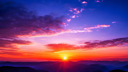 Nature's Breathtaking Display at Dusk & Dawn