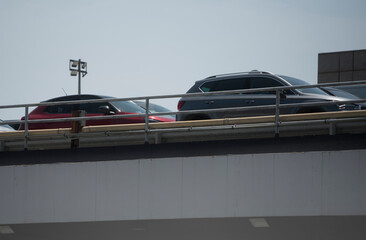 parking space for the cars