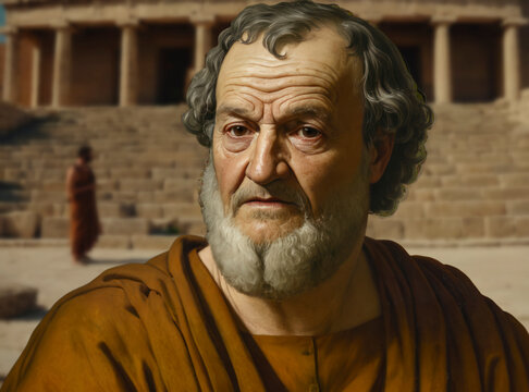 Democritus (Abdera, circa 460 BC &ndash; circa 370 BC) was a pre-Socratic Greek philosopher, considered one of the founders of atomism