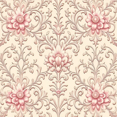 Obraz premium seamless floral background