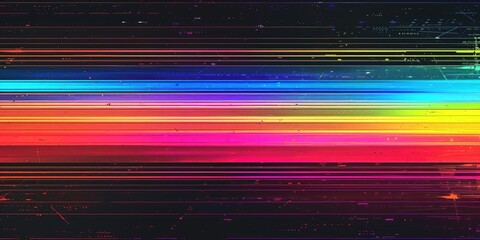 Multicolored geometric pattern