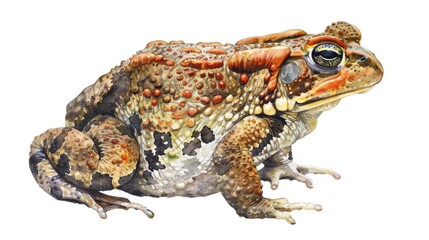 Fototapeta premium Toad with glasses