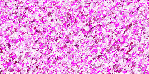 Light Pink vector background with polygonal style.