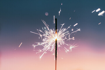 Sparkler in the sky