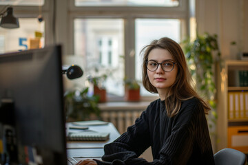 Photography of young romanian entrepreneur in the early stages of starting brand or business.