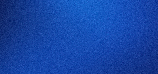 Blue grainy background, vibrant dark noise texture banner design