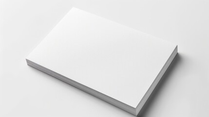 White background isolated note paper