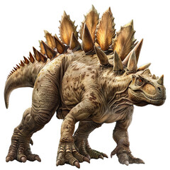 Fototapeta premium Stegosaurus Roaming the Ancient Lands