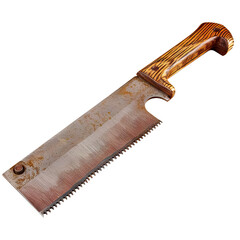 Hand Saw on white background