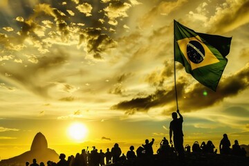 National liberation: Brazilian independence day, marking historic moment of independence with joyous parades, ceremonial events, reflections on journey towards sovereignty, unity as a nation.