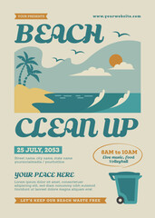 Beach Clean up Flyer