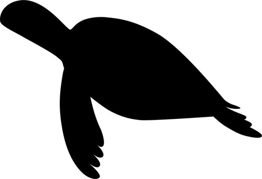 recommend clip art: sea turtle silhouette vector and illustration.