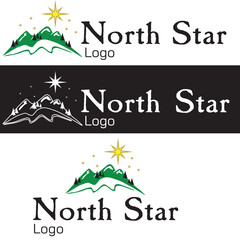 North star logo for business or personal use. 