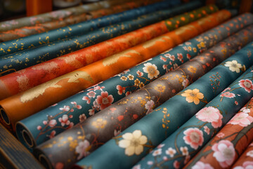 美しい和紙の写真