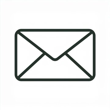 recommend clip art: mail envelope icon outline e-mail contact