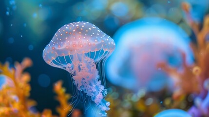 Fototapeta premium Jellyfish wallpaper
